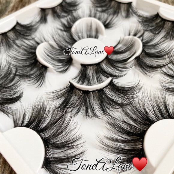 Mink Eyelashes Lashes 8d Eyelashes Lashes fluffy - Picture 2 of 2